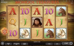 Mongol Treasures интерфейс онлайн слота